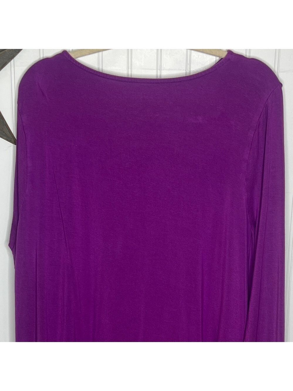 Soft Surroundings Vibrant Purple Blouse - Picture 8 of 9